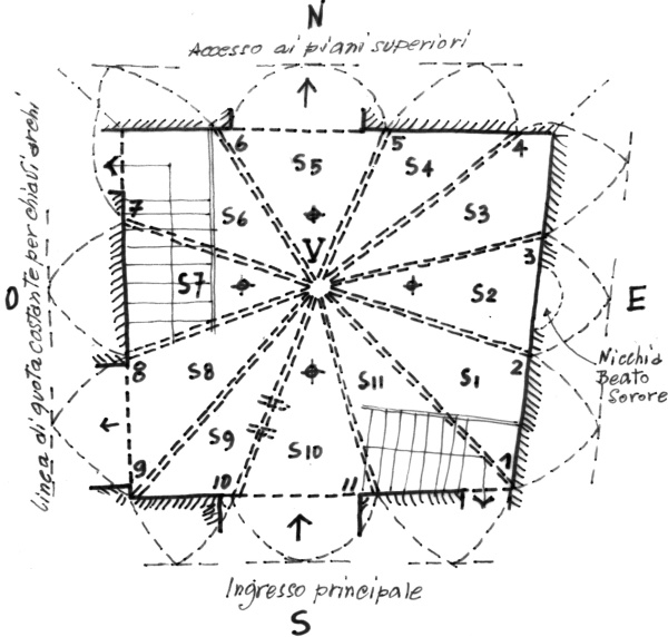 Il Muratore fig. 7 - disegno di Luciano Scali