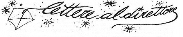 Lettere al direttore