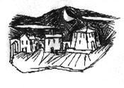 Murlo - disegno di Luciano Scali