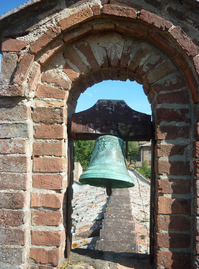 Il campanile dell'Oratorio della Befa.