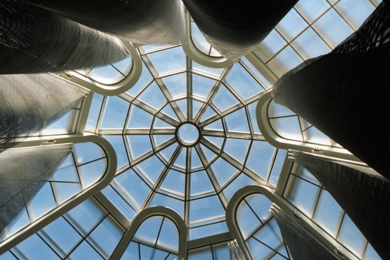La cupola della galleria del Solomon Guggenheim di New York.