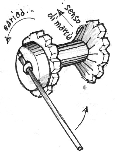 Il carro armato di Verdicchio - disegno di Luciano Scali
