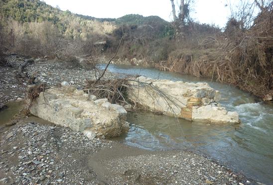 Il ponte di Peratti sul Crevole