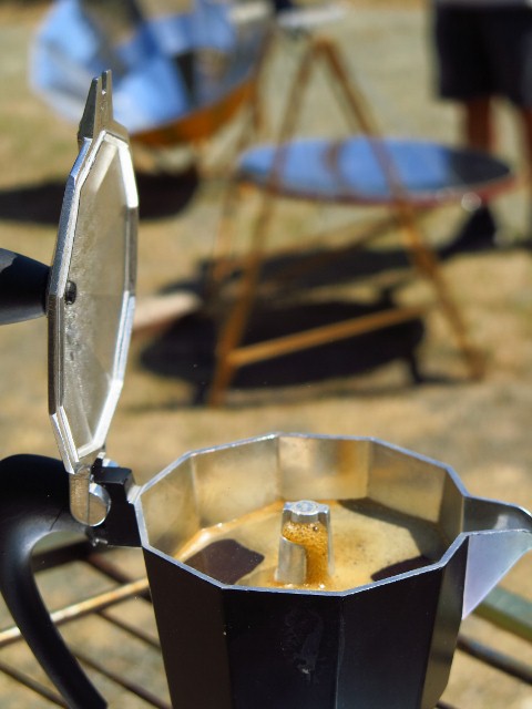 Caffè al sole al Circolo ARCI di Vescovado di Murlo