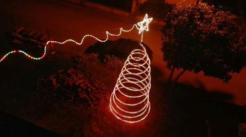 L'albero di Natale 2016 di Miniere di Murlo