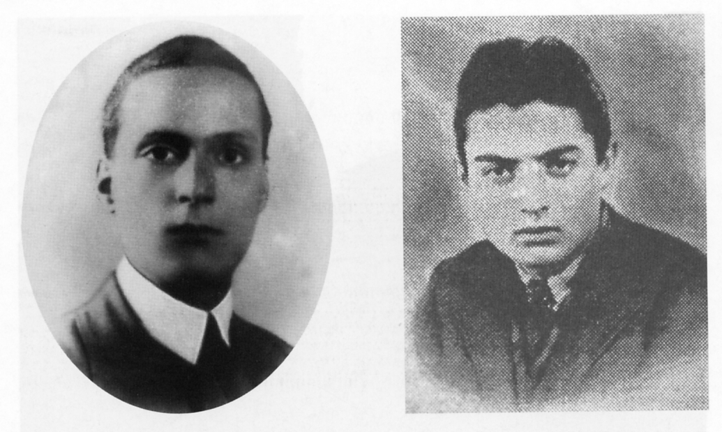 Luciano Panti “Luciano” e Luigi Marsili “Prudore”. Immagini da: Rigosecco 1944. Un episodio di lotta partigiana, di C. Biscarini e G. Civitelli 