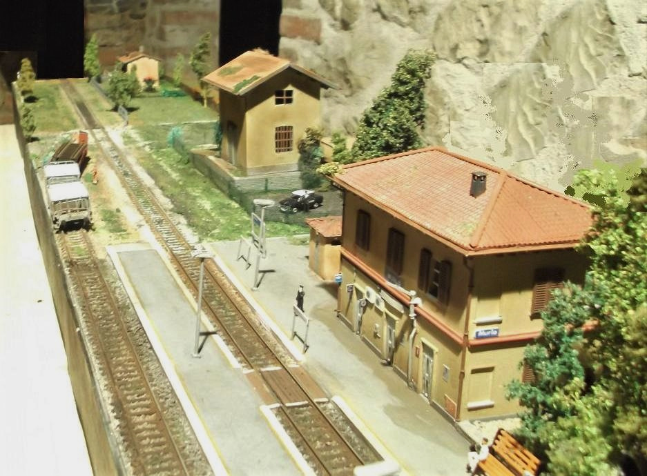 Il plastico della stazione della Befa di Claudio Contaldo