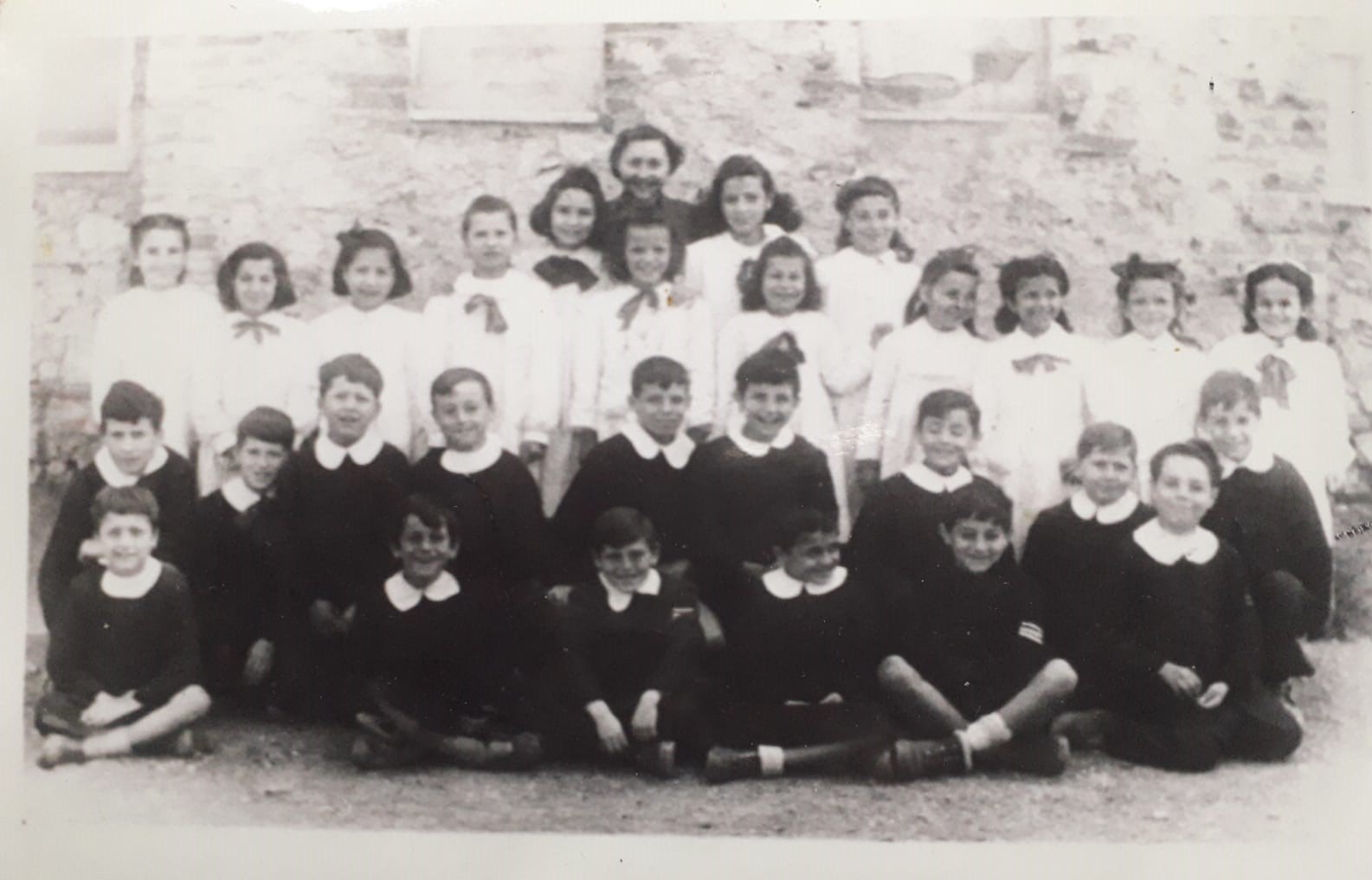 Alla scuola di Vescovado di Murlo dell’anno scolastico 1946/1947