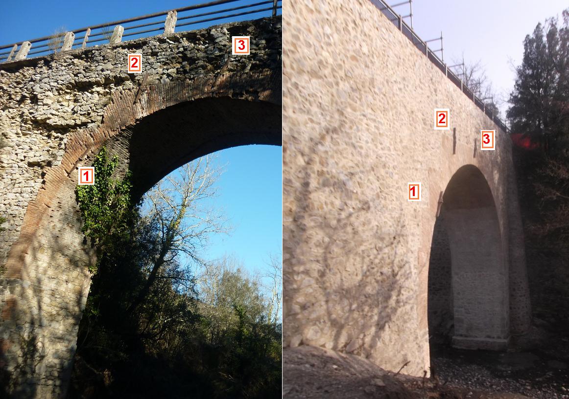 Sentiero della vecchia ferrovia della Miniera - Il Ponte sul Crevolone restaurato