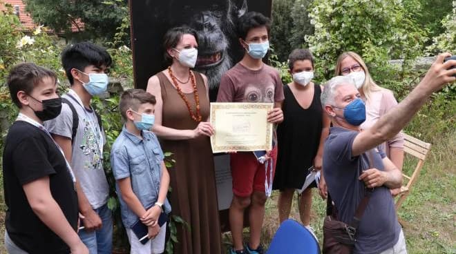 La premiazione della scuola di Murlo al campionato di giornalismo 2021