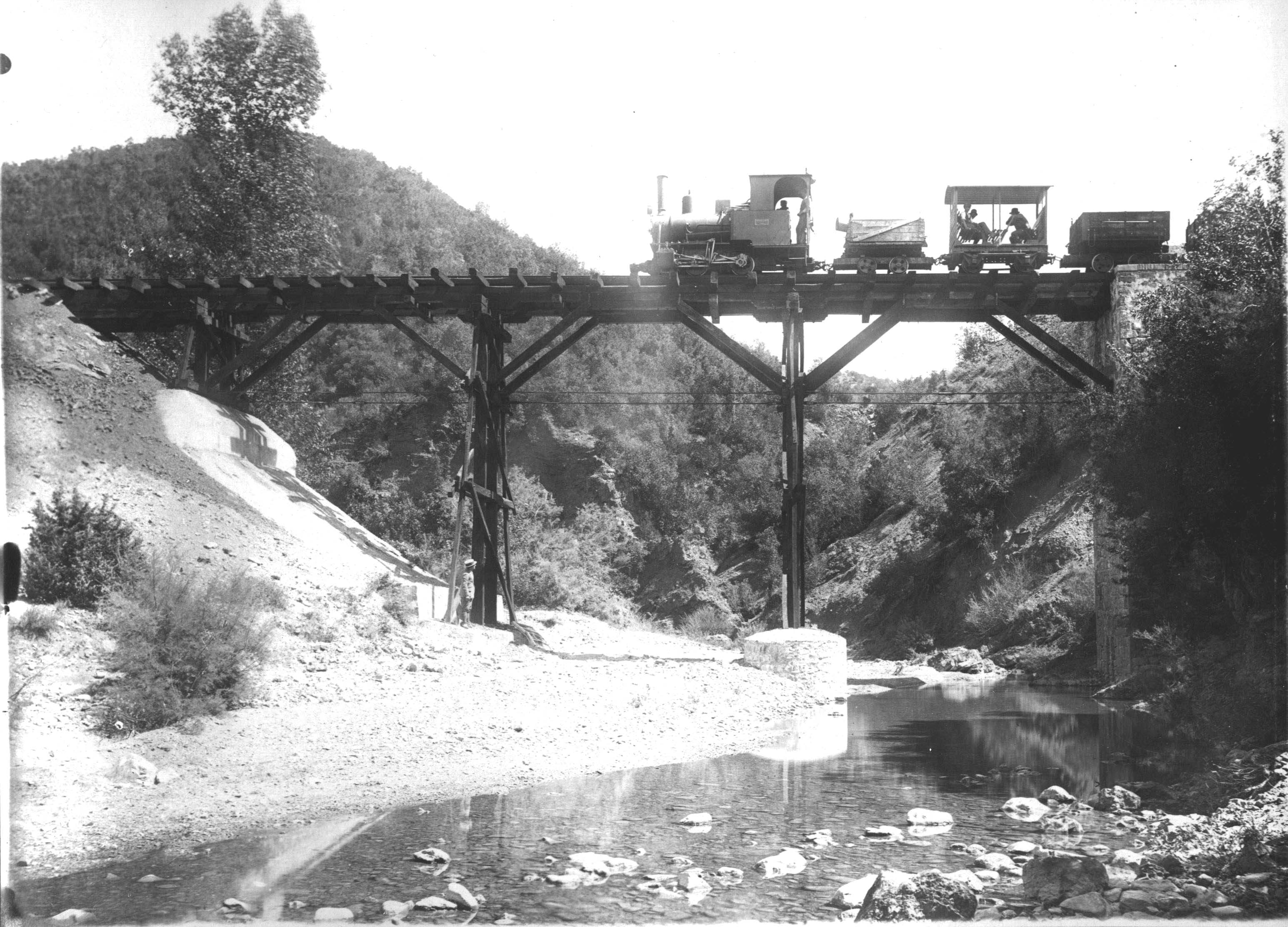 Ponte Nero 1919 - archivio R.Ghilardi per Associazione Culturale di Murlo