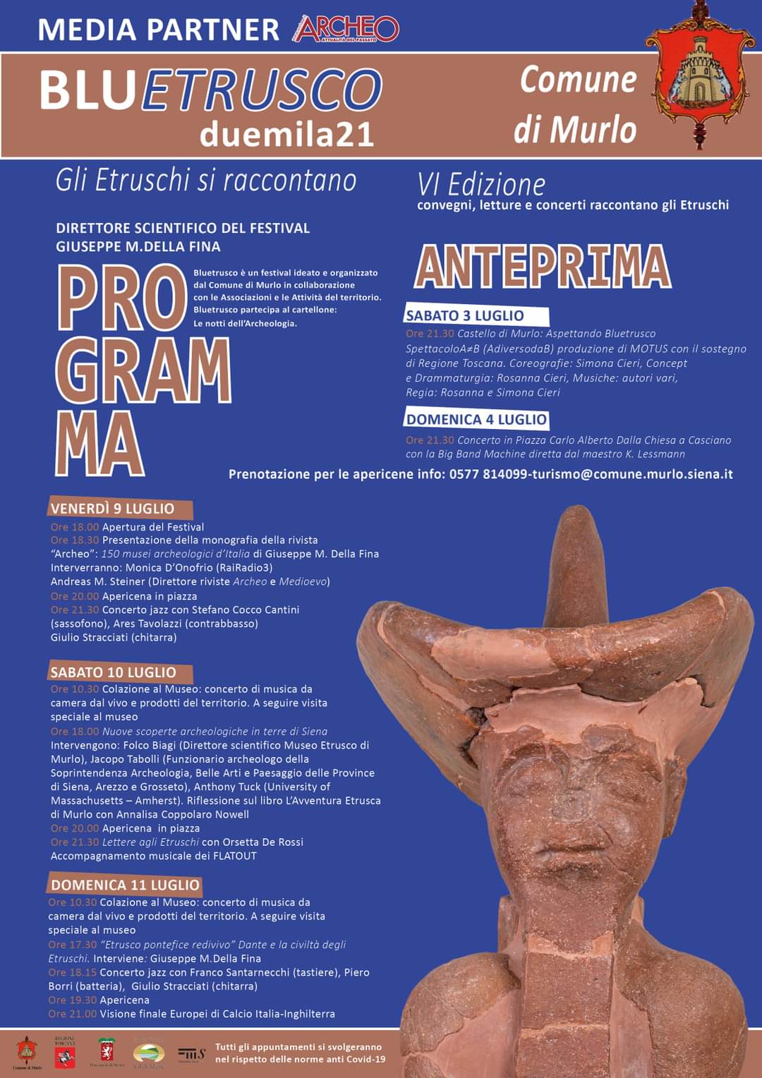 Programma Bluetrusco 2021 aggiornato