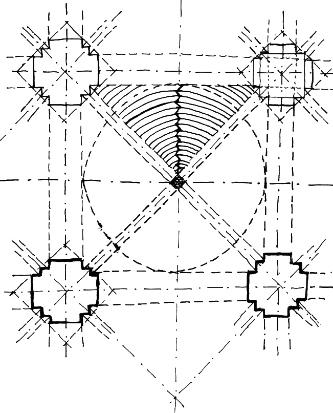 Il Muratore fig. 1 - disegno di Luciano Scali