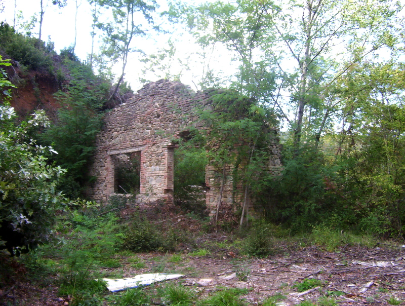 Il locale degli argani nel settembre 2007