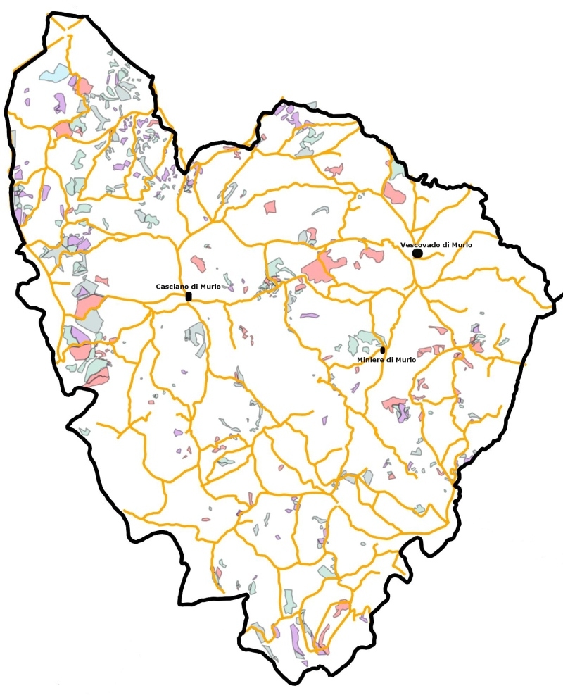 Taglio del bosco a Murlo