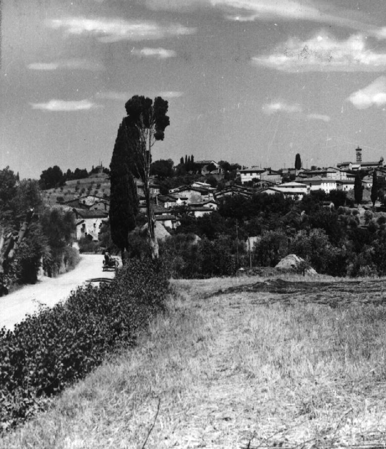 Panorama di Vescovado in una foto dei primi anni Sessanta