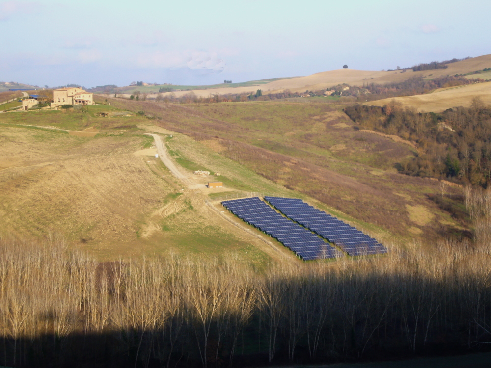 Fotovoltaico - Val d'Arbia