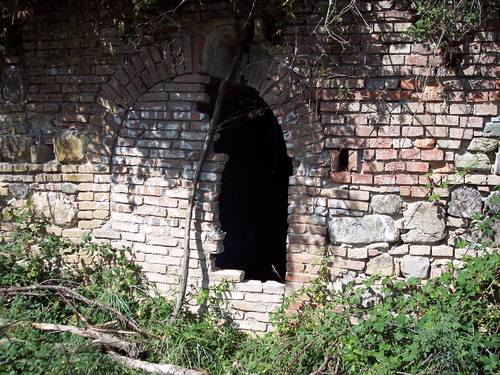 L'ingresso del pozzo Cerrone