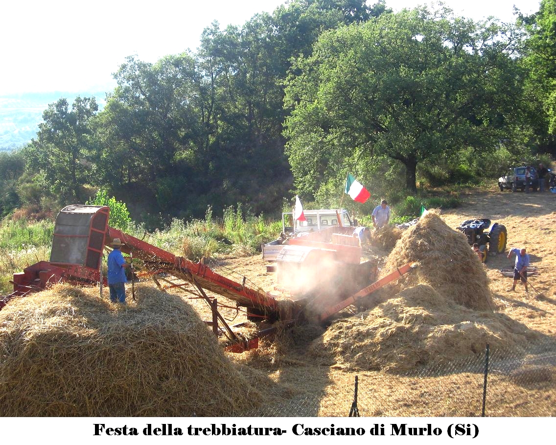 Festa della Trebbiatura a Casciano