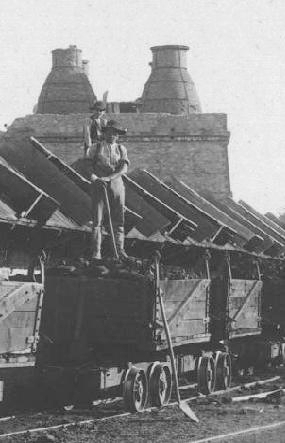 La fornace in una foto del 1919
